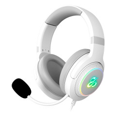 Sobek Auriculares Alámbrico Diadema Juego Blanco
