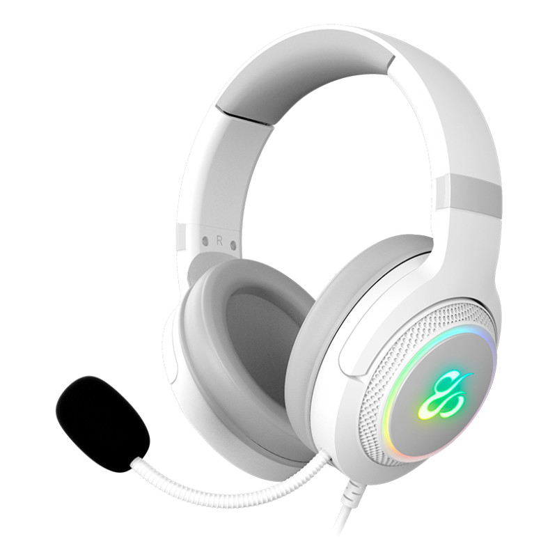 Sobek Auriculares Alámbrico Diadema Juego Blanco