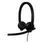H570e Auriculares Alámbrico Diadema Oficina/Centro de llamadas USB Tipo C Negro