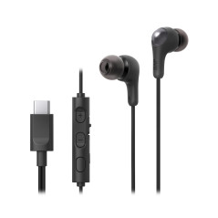HA-FR9UC Auriculares Alámbrico Dentro de oído Llamadas/Música USB Tipo C Negro