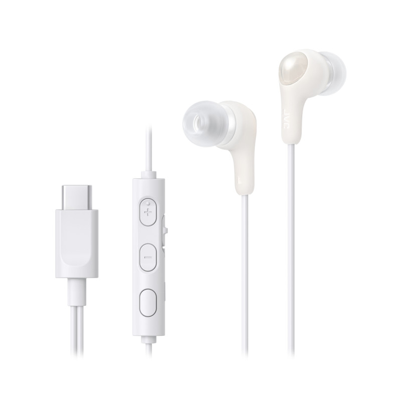 HA-FR9UC Auriculares Alámbrico Dentro de oído Llamadas/Música USB Tipo C Blanco