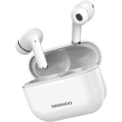 Auriculares bluetooth Daewoo dw2001 boton,blancos
