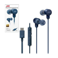HAFR29UCA auricular y casco Auriculares Alámbrico Dentro de oído Llamadas/Música USB Tipo C Azul