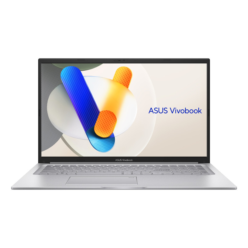 Vivobook 17 F1704VA-AU050 - Ordenador Portátil 17.3 Full HD (Intel Core 7 150U, 16GB RAM, 1TB SSD, Graphics, Sin Sistema Operativo) Plata Fría - Teclado QWERTY español