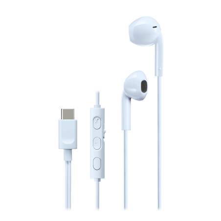 HA-FR17UC Auriculares Alámbrico Dentro de oído Llamadas/Música USB Tipo C Azul