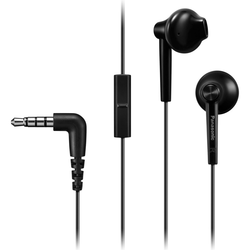 RP-TCM55E Auriculares Alámbrico Dentro de oído Llamadas/Música Negro