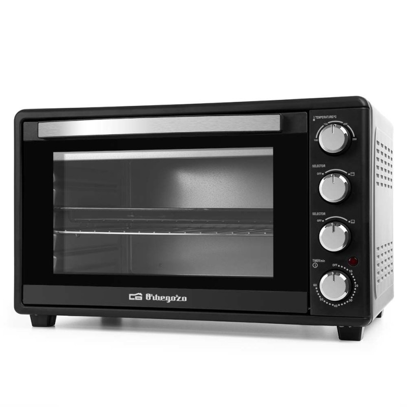 Mini-Horno Orbegozo HO455, 45L, 2000w, 54x44x35cm