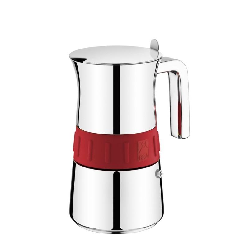 Cafetera Bra A170568, elegance red 9tz Cafetera Bra A170568, elegance red 9tz