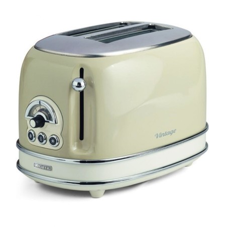 Tostador Ariete 15513, vintage beige, 2 r