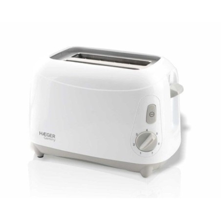 Tostador Haeger TO900005A, Geminy, 900W, 2 Bocas