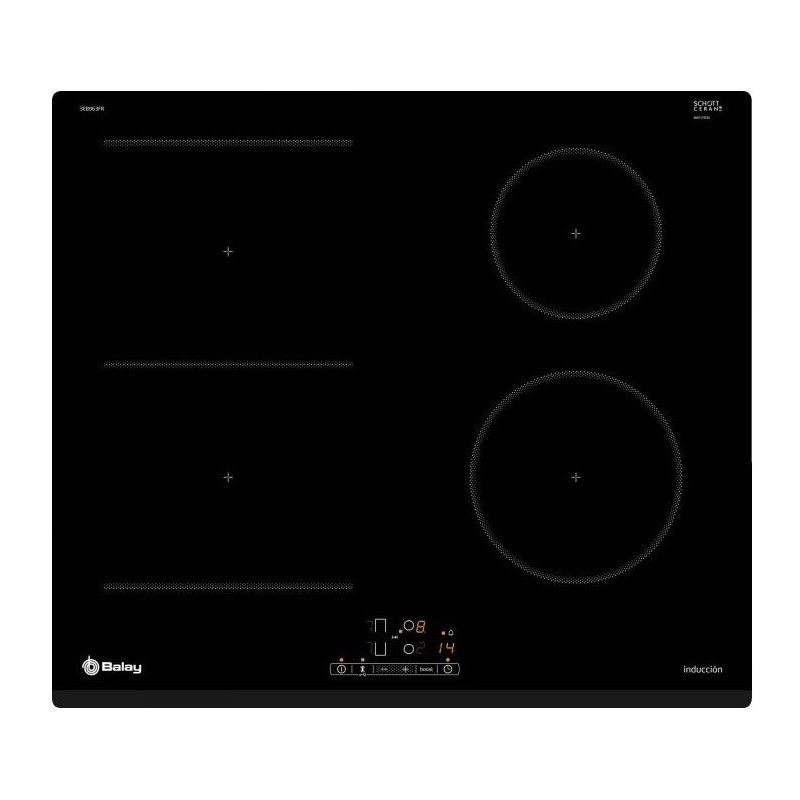 Induccion Balay 3EB963FR, 4 zonas, zona Flex, Spri