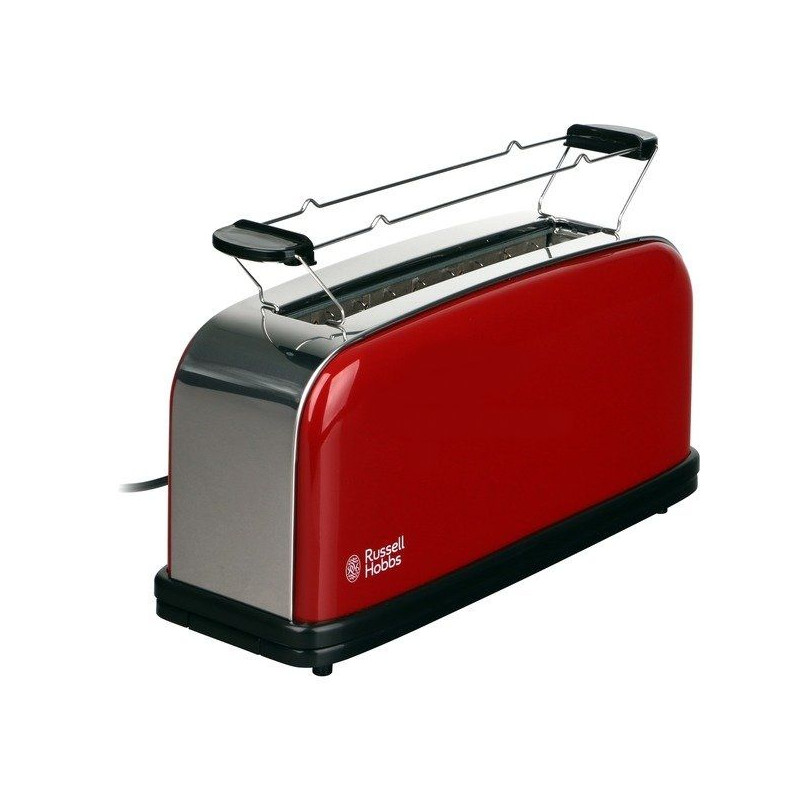 Tostador Russell Hobbs 2139156, ranura larga, rojo