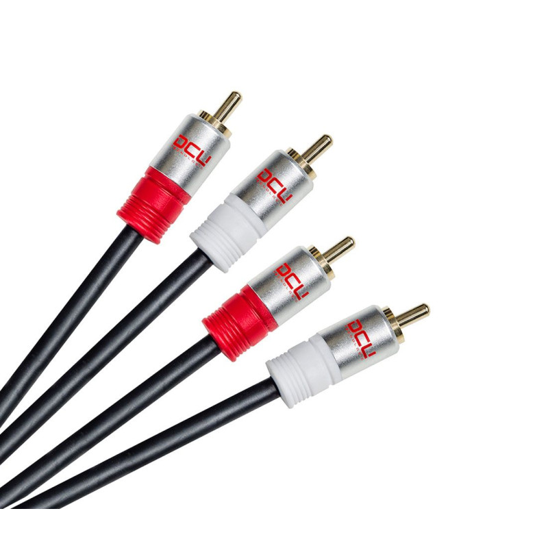 Conexion rca DCU 30201020, rca - 2 rca m-m 1m Conexion rca DCU 30201020, rca - 2 rca m-m 1m